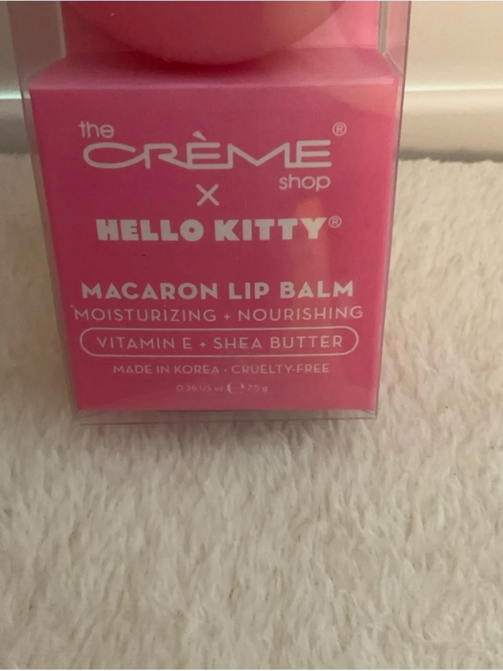 x Hello Kitty Pink Macaron Lip Balm - Moisturizing